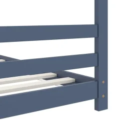 Niños vidaXL Mobiliario Para Bebés Y Niños Pequeños-Estructura de cama infantil madera maciza pino 70x140 cm