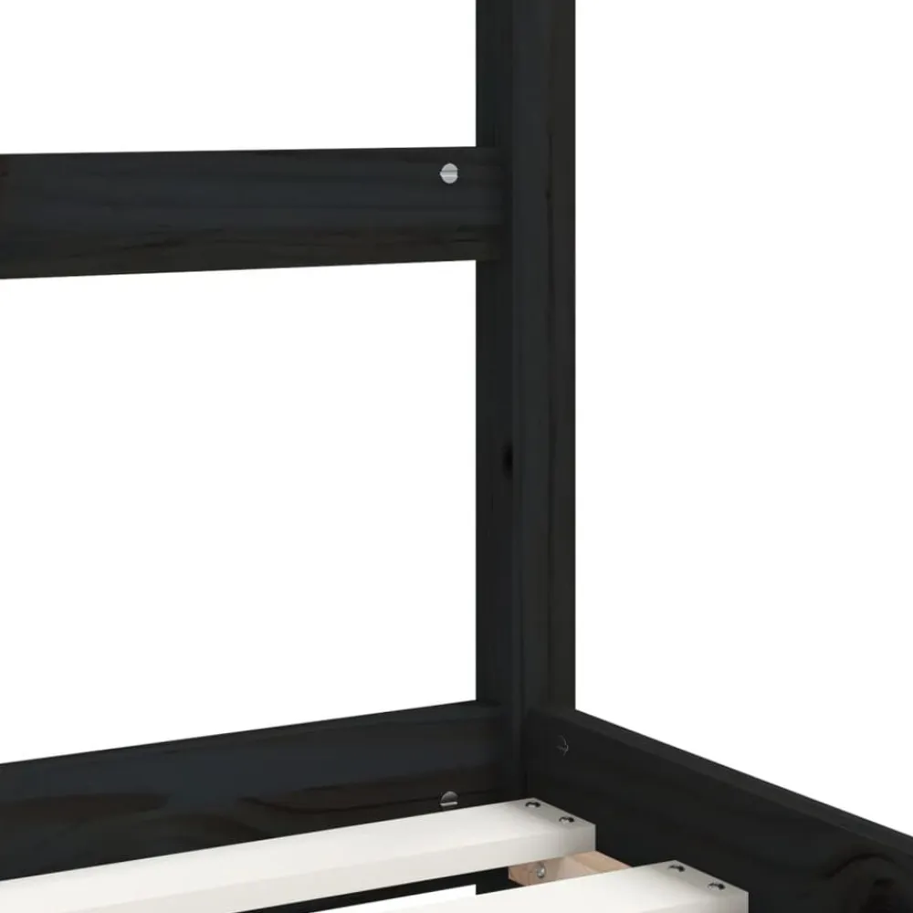 Niños vidaXL Mobiliario Para Bebés Y Niños Pequeños-Estructura de cama niños con cajones madera pino 80x200cm