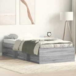 vidaXL Camas Y Accesorios-Estructura de cama 90x200 cm