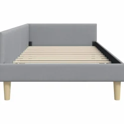 vidaXL Estructura de cama en esquina 80 x 200 cm tela Gris claro Online