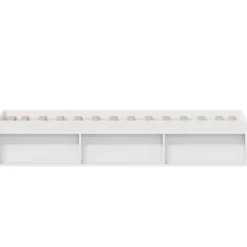 vidaXL Camas Y Accesorios-Estructura de cama blanca 90x200 cm