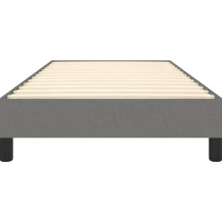 vidaXL Camas Y Accesorios-Estructura de cama con somier tela 80x200 cm