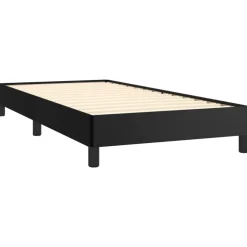 vidaXL Camas Y Accesorios-Estructura de cama sin colchón cuero sintético 80x200 cm