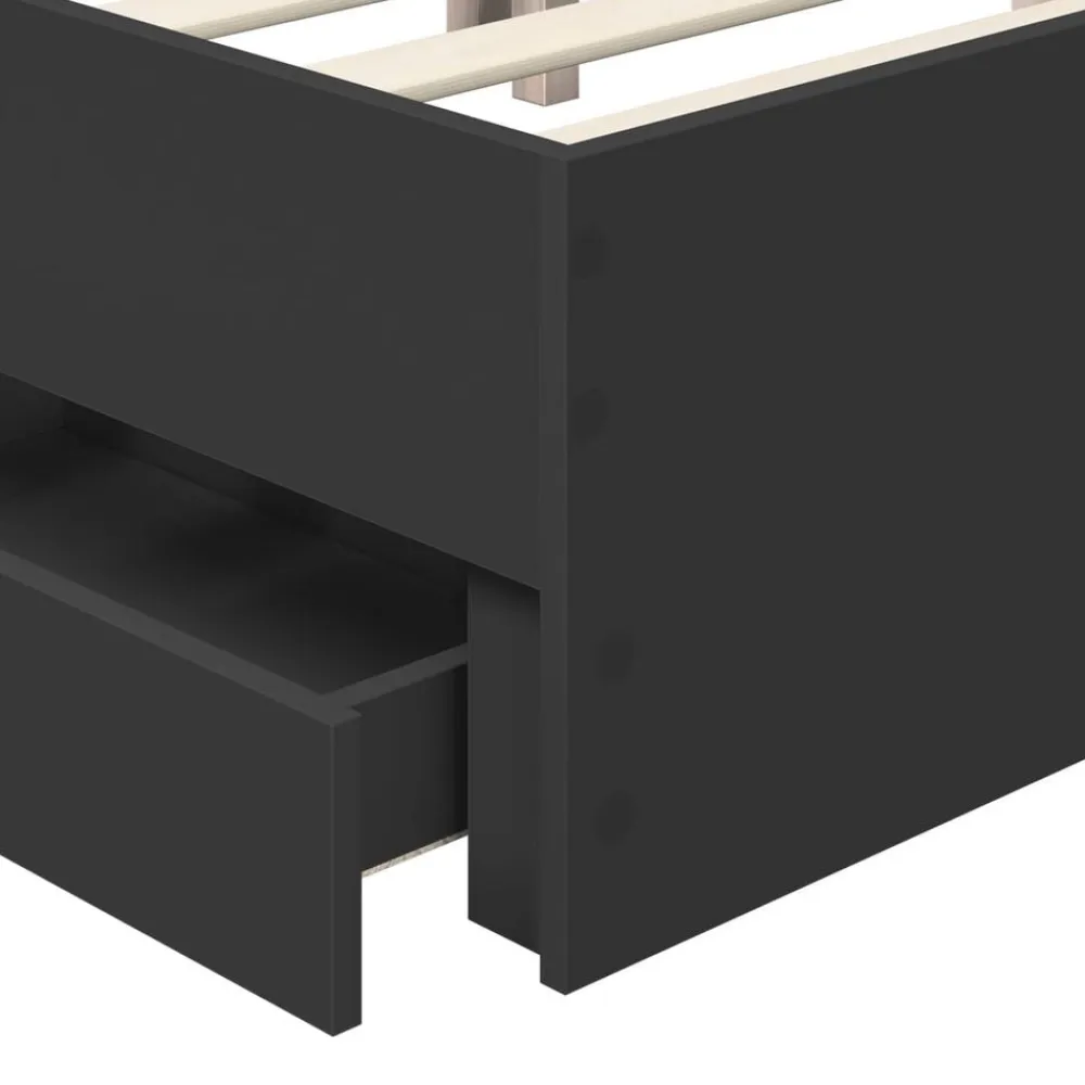 vidaXL Conjuntos De Muebles|Camas Y Accesorios-Estructura de cama 200 x 200 cm Madera de ingeniería