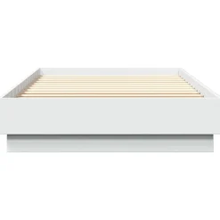 vidaXL Estructura de cama madera de ingeniería blanca 100x200 cm Blanco Sale