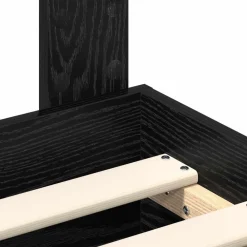 vidaXL Estructura de cama con cajón 180 x 200 cm Roble negro Clearance