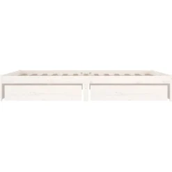 vidaXL Camas Y Accesorios-Estructura de cama con cajones 140x190 cm