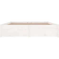 vidaXL Camas Y Accesorios-Estructura de cama con cajones 140x190 cm