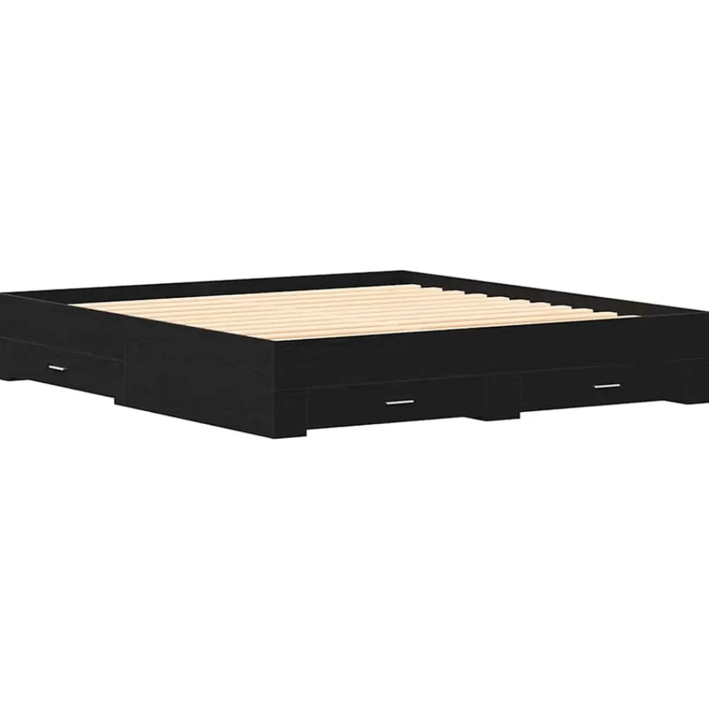 vidaXL Camas Y Accesorios-Estructura de cama con cajón 180 x 200 cm