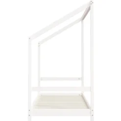 Niños vidaXL Mobiliario Para Bebés Y Niños Pequeños-Estructura de cama para niños madera pino 2x(80x200) cm