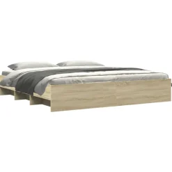vidaXL Camas Y Accesorios-Estructura de cama sin colchón 200x200 cm