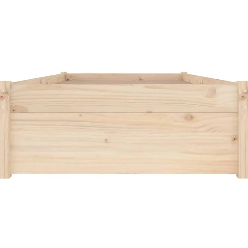 vidaXL Estructura de cama individual con cajones 75x190 cm Natural Online