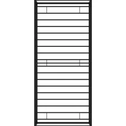 vidaXL Camas Y Accesorios-Estructura de cama sin colchón metal 90x200 cm