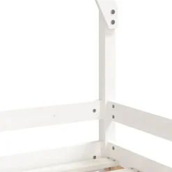 vidaXL Estructura de cama para niños madera de pino 80x200 cm Blanco