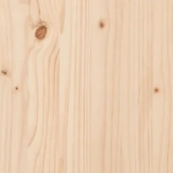 vidaXL Estructura de cama sin colchón madera maciza de pino 200x200 cm Natural Clearance