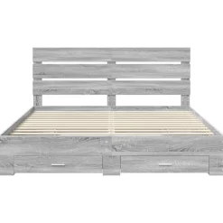 vidaXL Conjuntos De Muebles-Estructura de cama con cajón 200 x 200 cm