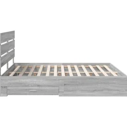 vidaXL Conjuntos De Muebles-Estructura de cama con cajón 200 x 200 cm