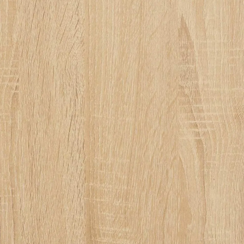 vidaXL Estructura de cama sin colchón 200x200 cm Roble Sonoma Sale