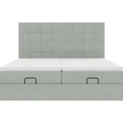 vidaXL Camas Y Accesorios-Estructura de cama otomana colchones terciopelo