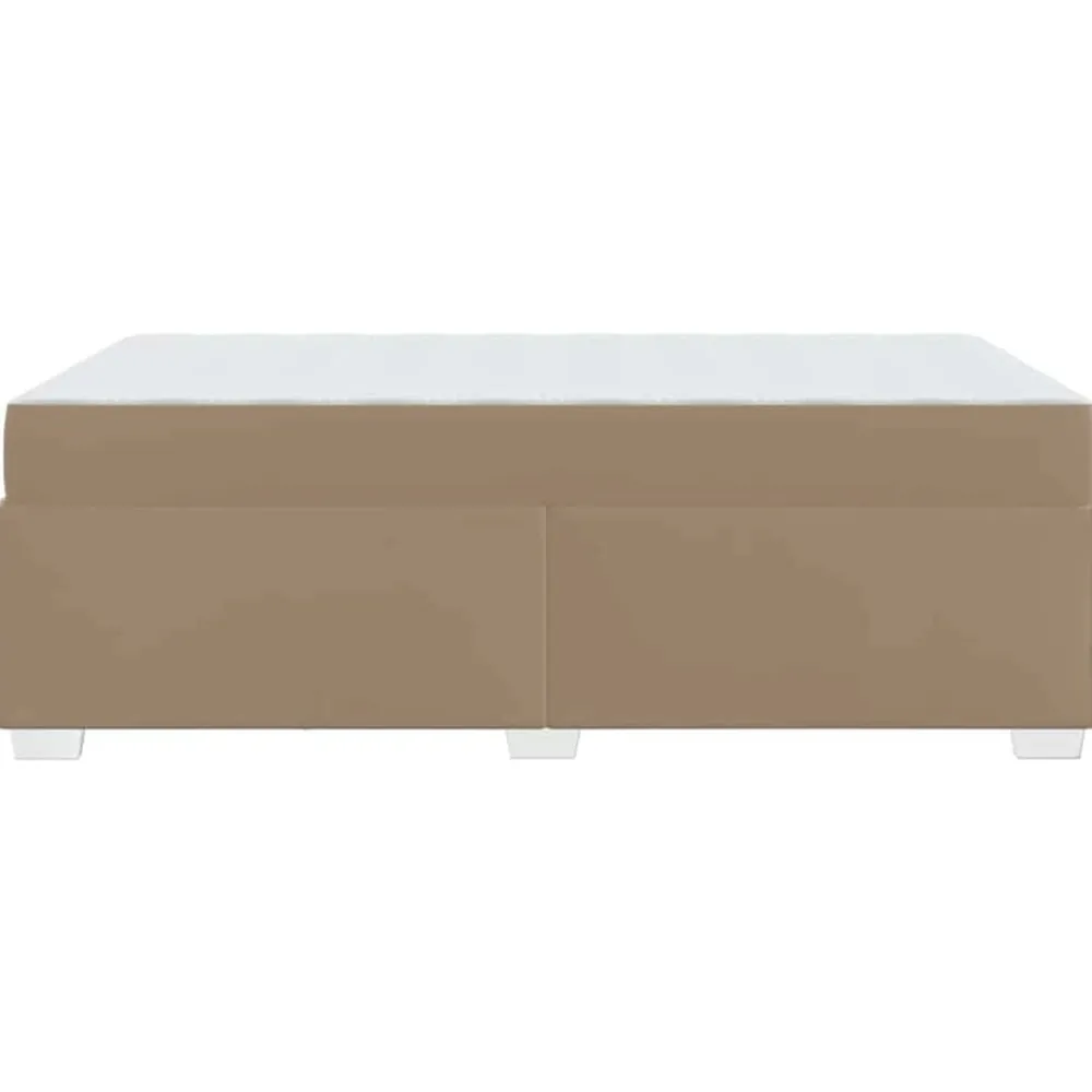 vidaXL Camas Y Accesorios-Estructura de cama con colchón 80 x 200 cm tela