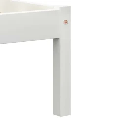 vidaXL Camas Y Accesorios-Estructura de cama sin colchón madera de pino 90x200 cm
