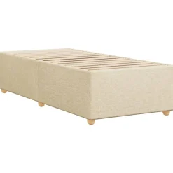 vidaXL Camas Y Accesorios-Estructura de cama sin colchón tela 80x200 cm