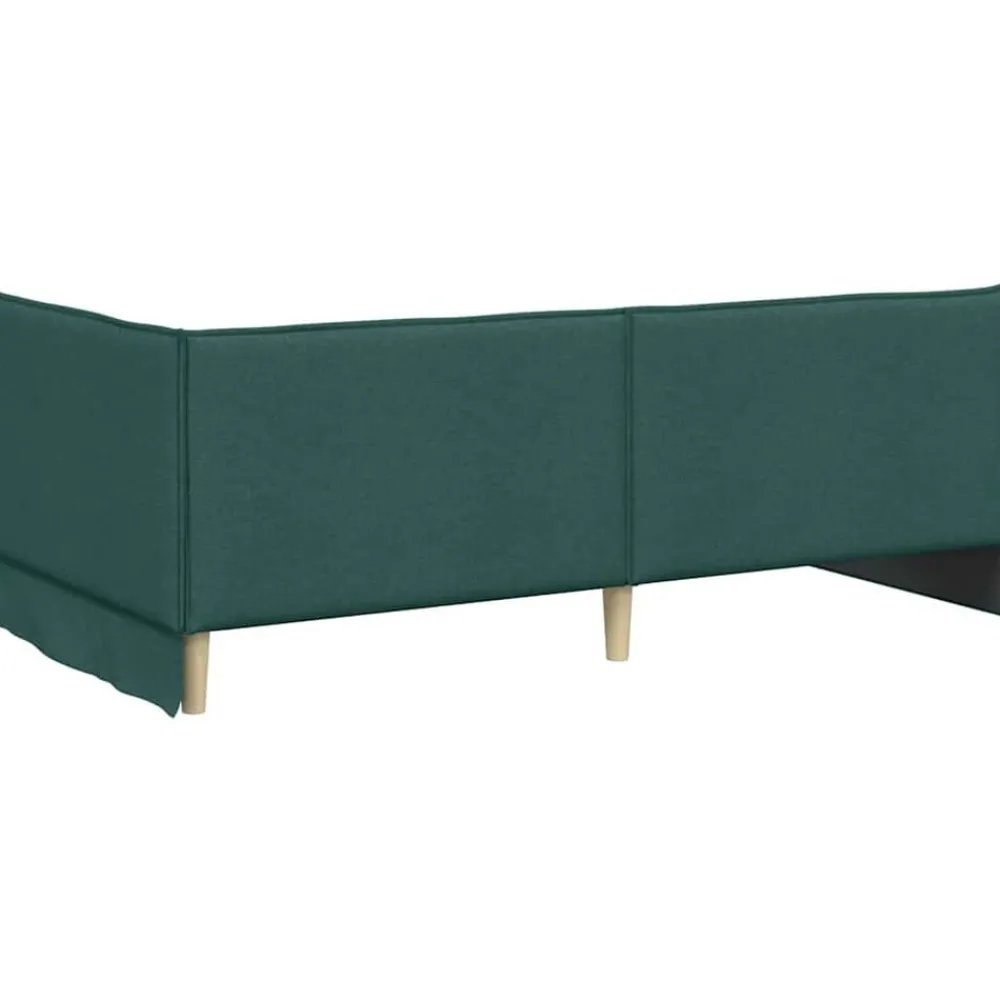 vidaXL Camas Y Accesorios-Estructura de cama en esquina 80 x 200 cm tela