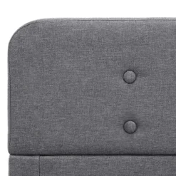 vidaXL Camas Y Accesorios-Estructura de cama sin colchón tela 90x200 cm