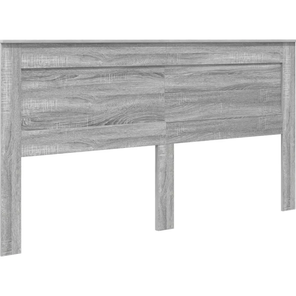 vidaXL Camas Y Accesorios-Estructura de cama con cajón con cabecera Madera contrachapada