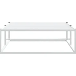 vidaXL Estructura de cama sin colchón de metal 90x200 cm Blanco