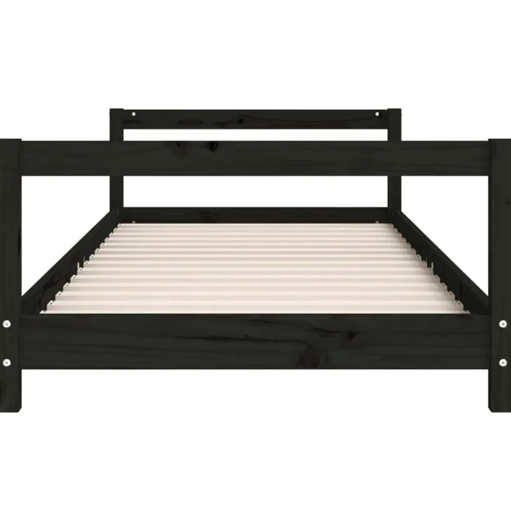 Niños vidaXL Mobiliario Para Bebés Y Niños Pequeños-Estructura de cama para niños madera de pino 90x200 cm