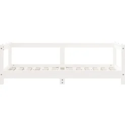 Niños vidaXL Mobiliario Para Bebés Y Niños Pequeños-Estructura de cama para niños madera de pino 70x140 cm