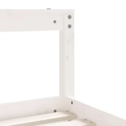 Niños vidaXL Mobiliario Para Bebés Y Niños Pequeños-Estructura de cama para niños madera de pino 70x140 cm