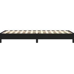 vidaXL Camas Y Accesorios-Estructura de cama con somier tela 80x200 cm