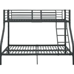 vidaXL Camas Y Accesorios-Estructura de litera de metal 140x200 cm/90x200 cm