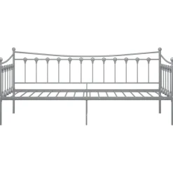 vidaXL Estructura de sofá cama sin colchón metal 90x200 cm Gris Online