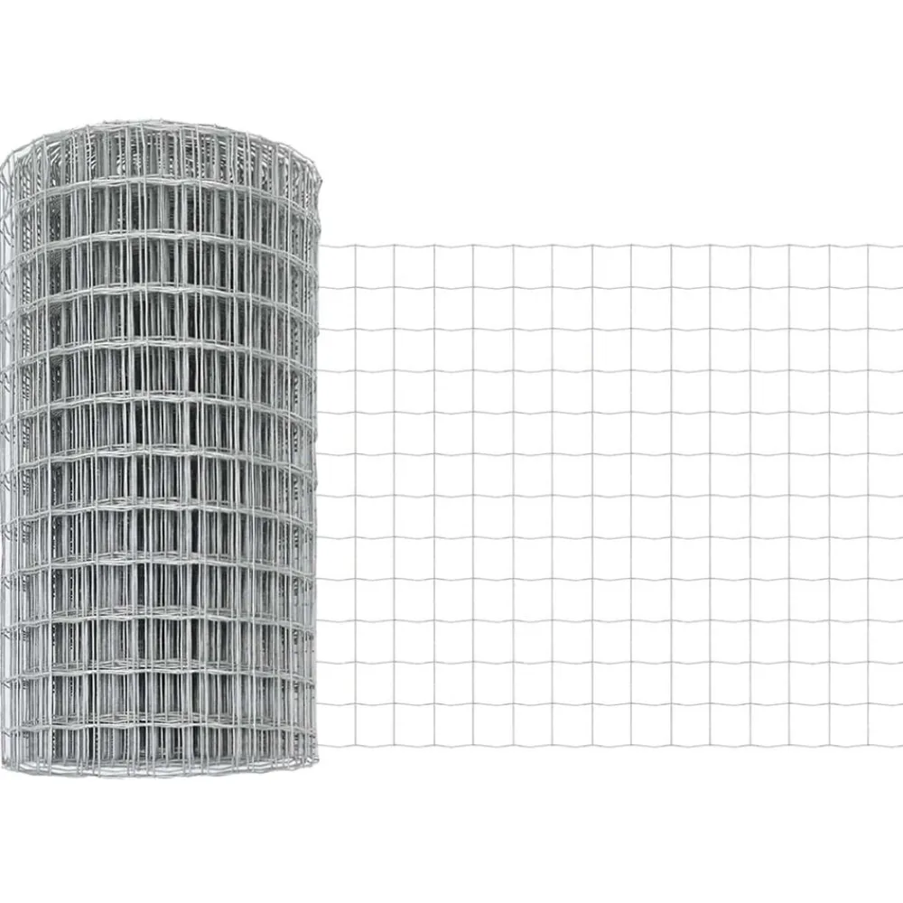 vidaXL Euro Valla 0,4 x 10 m Hierro recubierto de PVC Acero galvanizado Outlet