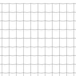 vidaXL Euro Valla de acero 10x0,8 m Gris Best
