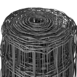 vidaXL Euro Valla de acero 10x0,8 m Gris Sale