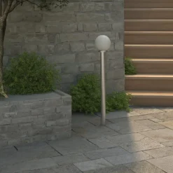 vidaXL Iluminación-Farola de jardín 1 foco 110 cm