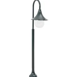 vidaXL Iluminación-Farola de jardín aluminio E27 120 cm