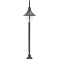 vidaXL Iluminación-Farola de jardín aluminio E27 120 cm