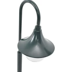vidaXL Iluminación-Farola de jardín aluminio E27 120 cm