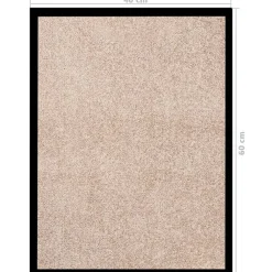vidaXL Decoración-Felpudo 40x60 cm