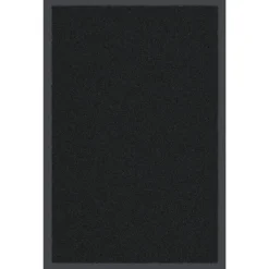 vidaXL Felpudo 40x60 cm Negro Outlet