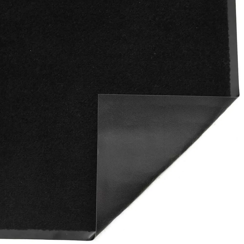 vidaXL Felpudo 40x60 cm Negro Outlet