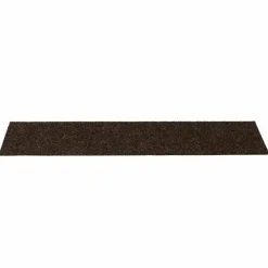 vidaXL Productos Del Hogar-Felpudos autoadhesivos para escaleras, 15 unidades, 76 x 20 cm, marrón, rectangulares