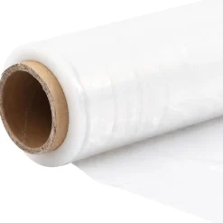 vidaXL Film estirable 2 unidades 20 μm 50 cm x 150 m Transparente Hot