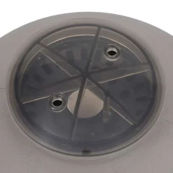 vidaXL Piscina Y Spa-Filtro de arena de piscina válvula 6 vías montaje lateral gris