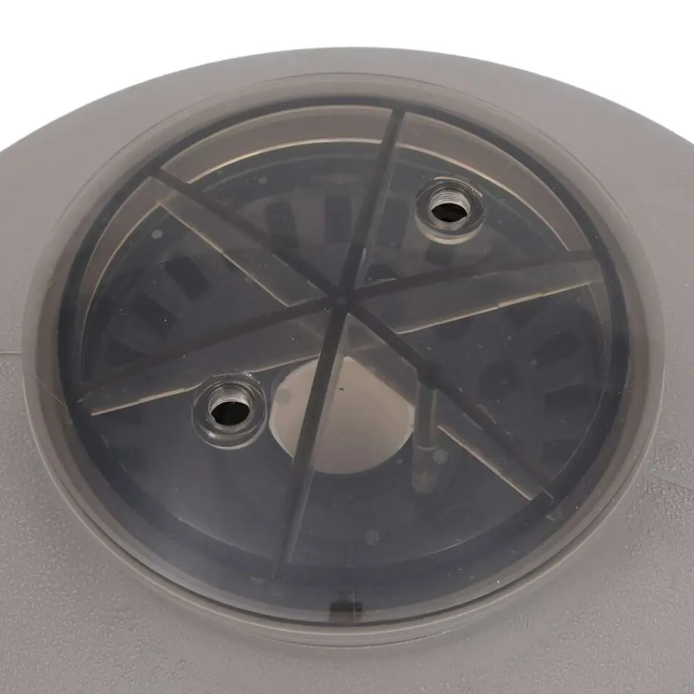 vidaXL Piscina Y Spa-Filtro de arena de piscina válvula 6 vías montaje lateral gris